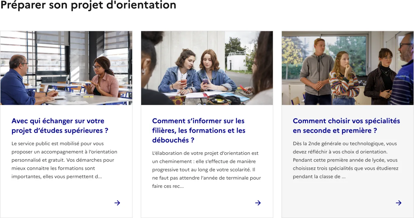 Préparer son projet d'orientation avec Parcoursup