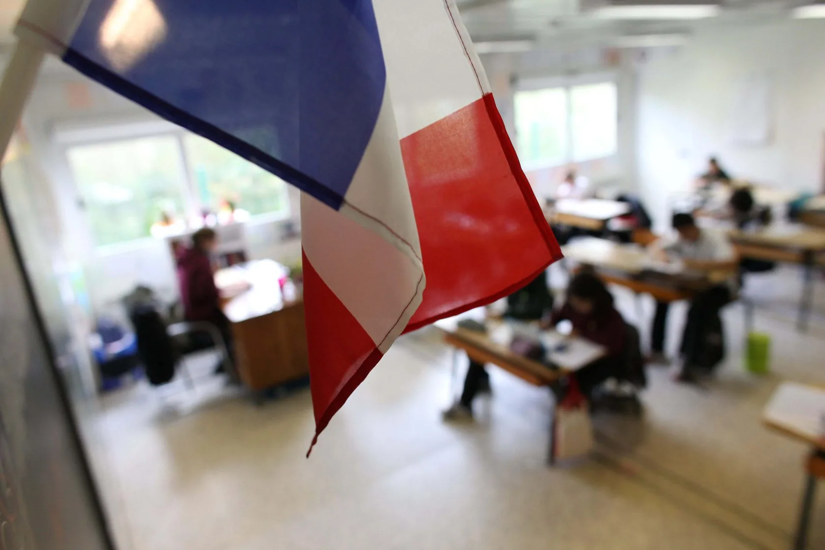 Lycéens préparant le baccalauréat
