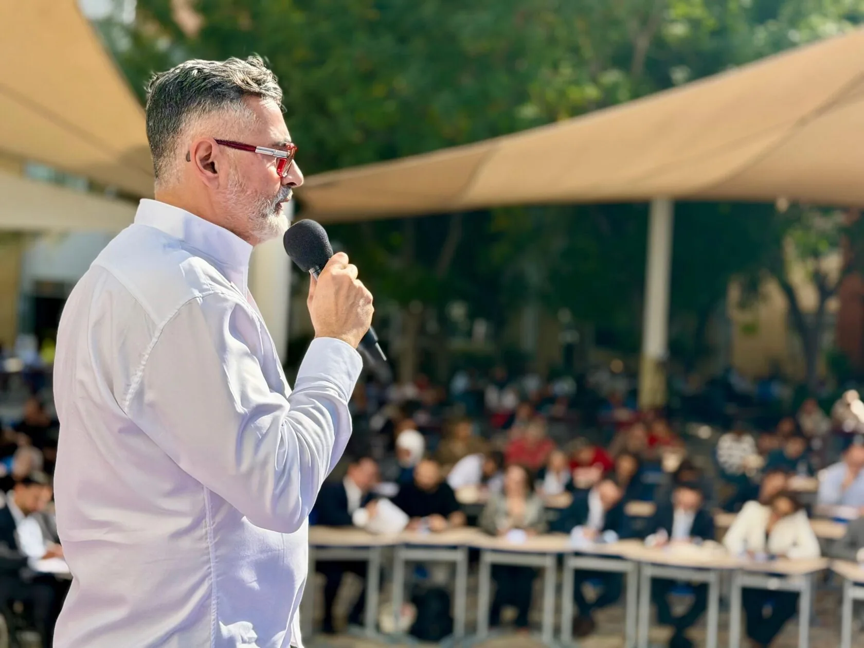Rachid Santaki sur scène