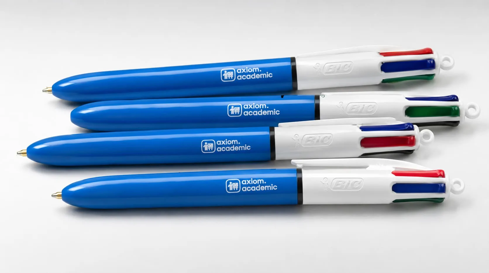 Stylos Bic 4 couleurs Axiom Academic